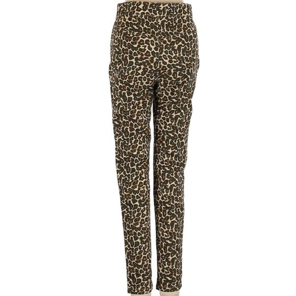 Free People Leopard Cheetah Size 25 Skinny Jeans - Picture 3 of 7